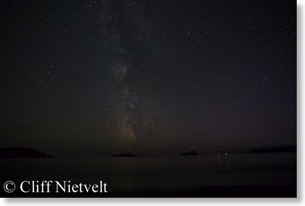 Milky Way, MacKenzie Beach