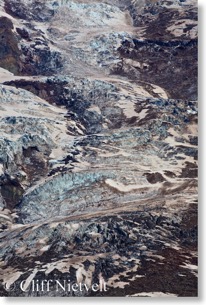 Mount Rainier glaciers